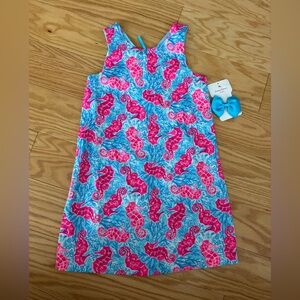 Brand New!  Tommy Bahama Girl seahorse dress. Size 8.